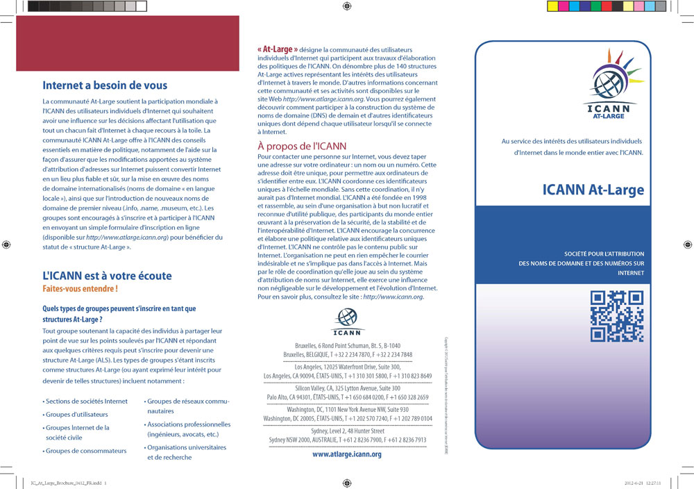 Brochure At-Large 2012 tri-plié